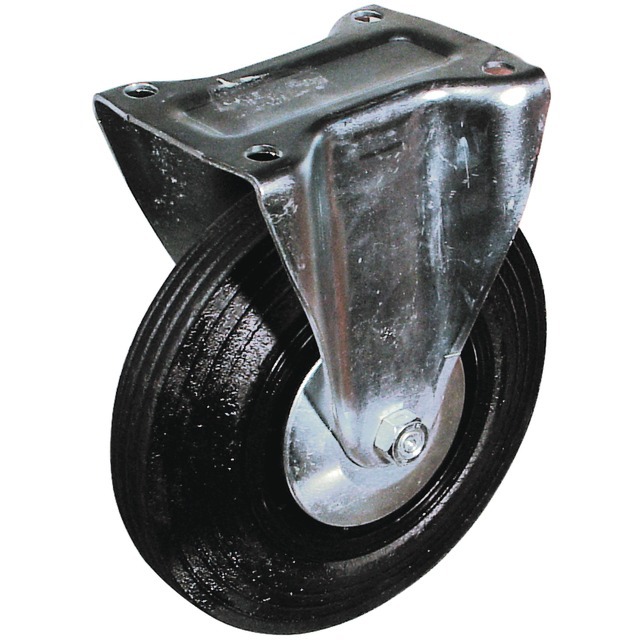 Roue A Chape Fixe 80 MM Plat 100X85 MM référence fournisseur 1855606